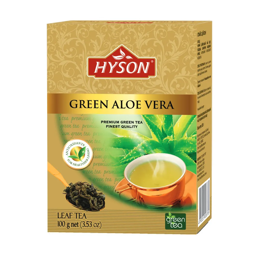 Hyson Exotic Aloe Vera Green Tea (100g Packet)