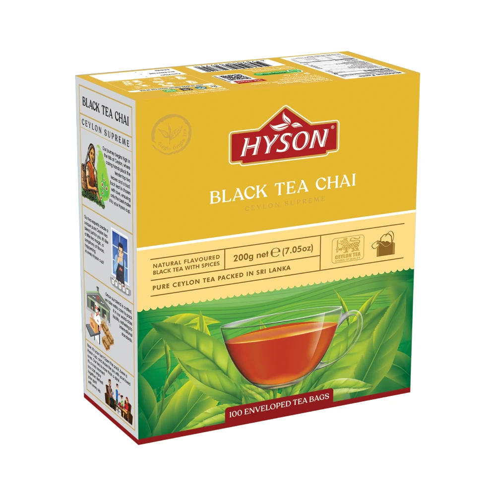 Hyson Ceylon Supreme 200g Black Tea Chai