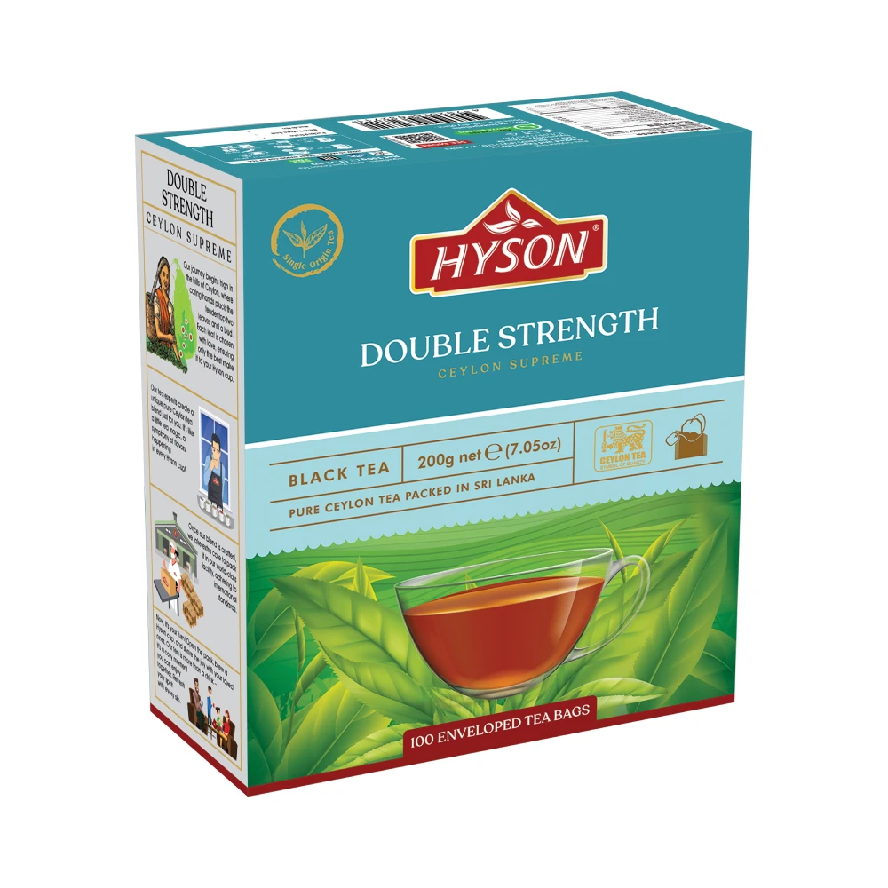 Hyson Ceylon Supreme 200g Black Tea Double Strength