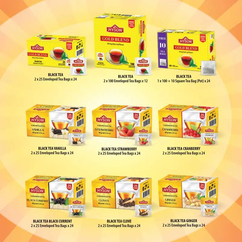 Hyson Teas Brochure 2024