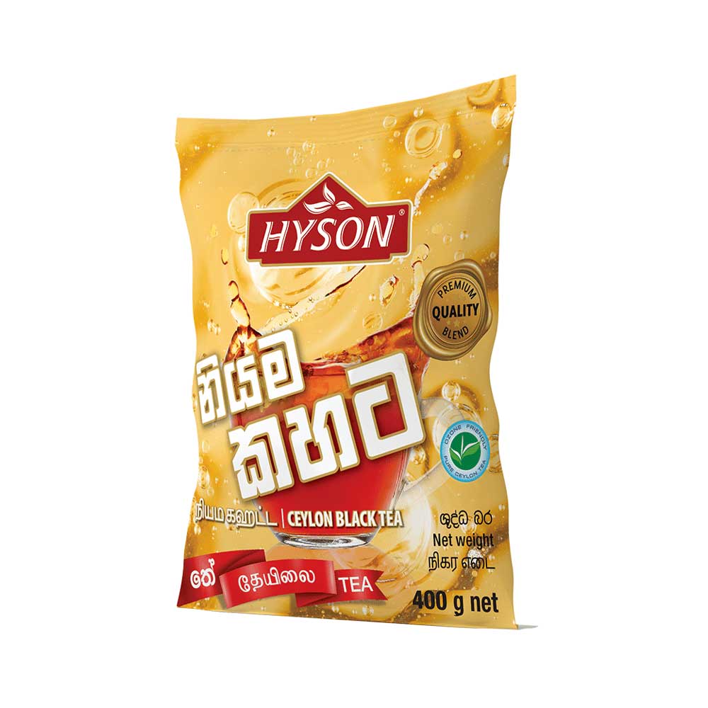 Hyson Niyama Kahata (නියම කහට) 400G Black Tea | Empire Brands (PVT) Ltd